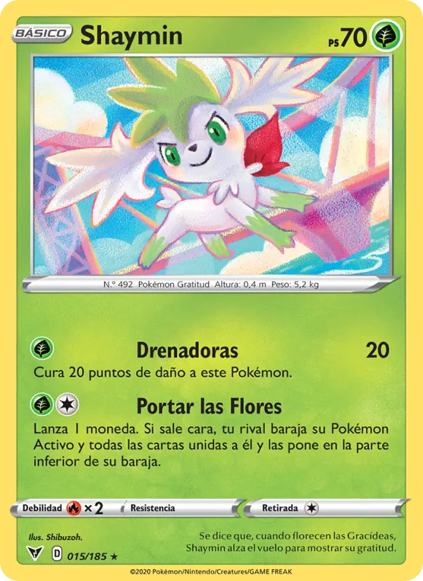 Shaymin (Voltaje Vívido #15/185)