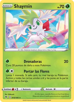 Shaymin (Voltaje Vívido #15/185)