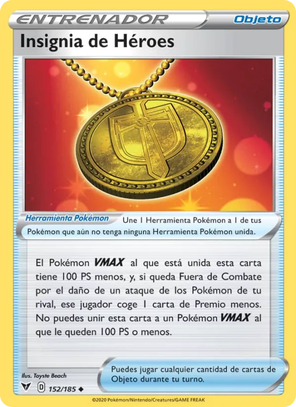Insignia de Héroes (Vivid Voltage #152/185)