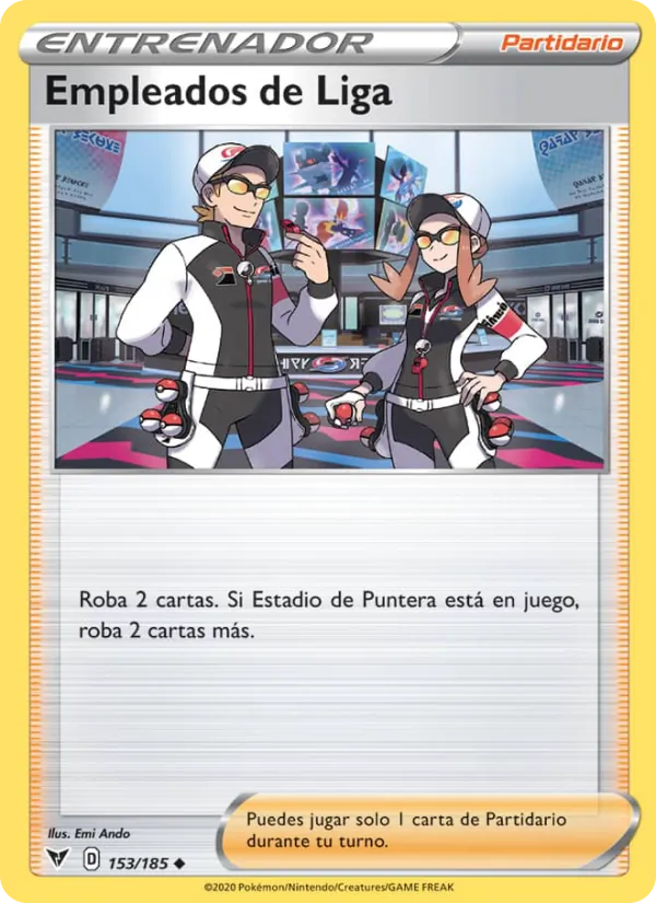Empleados de Liga (Vivid Voltage #153/185)