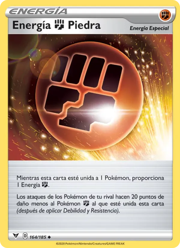 Energía Fighting Piedra (Vivid Voltage #164/185)