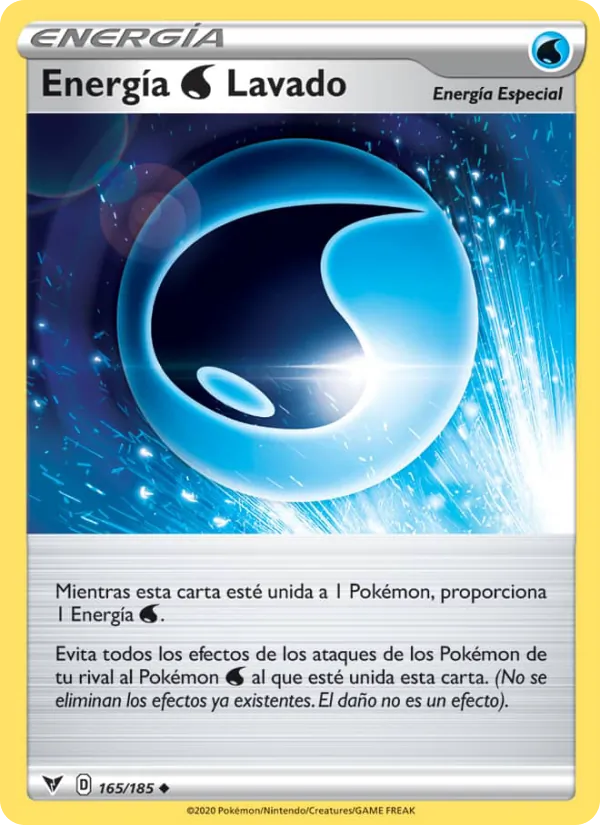 Energía Water Lavado (Vivid Voltage #165/185)