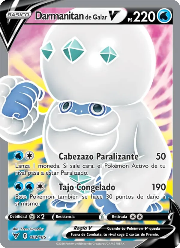 Darmanitan de Galar V (Voltaje Vívido #169/185)