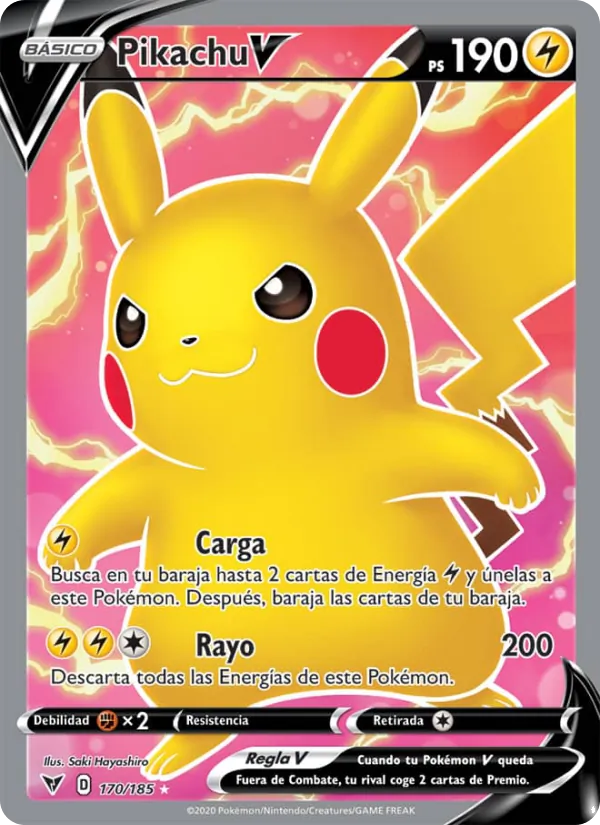 Pikachu V (Voltaje Vívido #170/185)