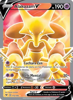 Alakazam V (Voltaje Vívido #172/185)