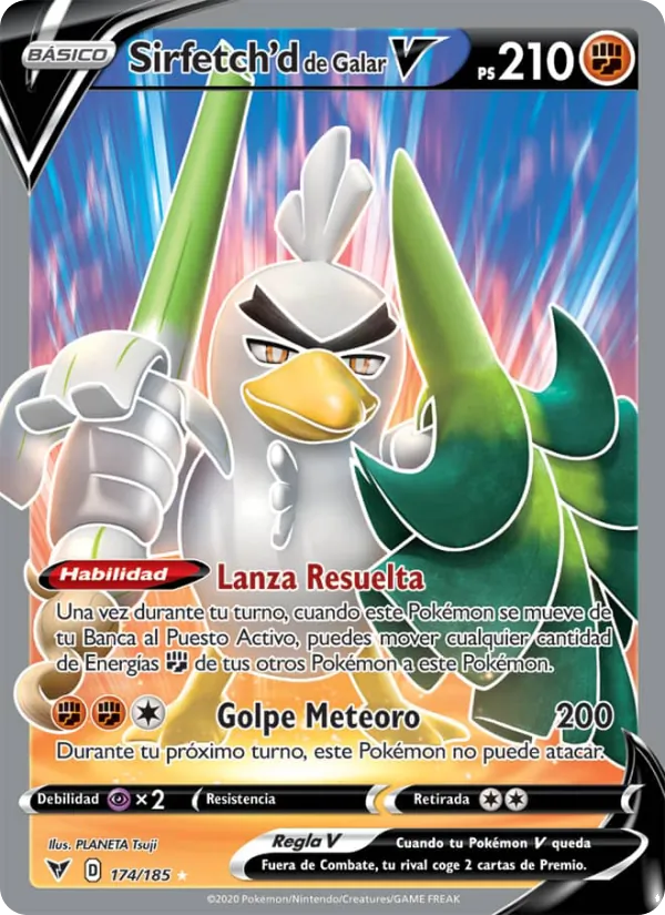 Sirfetch'd de Galar V (Voltaje Vívido #174/185)