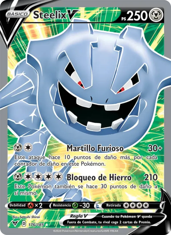 Steelix V (Voltaje Vívido #176/185)