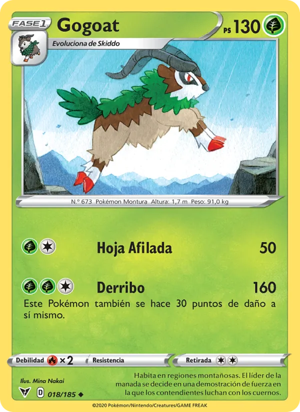 Gogoat (Voltaje Vívido #18/185)
