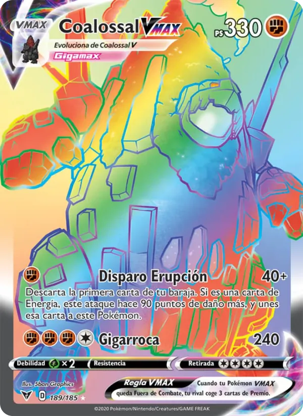 Coalossal VMAX (Voltaje Vívido #189/185)