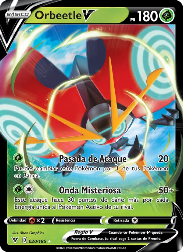 Orbeetle V (Voltaje Vívido #20/185)