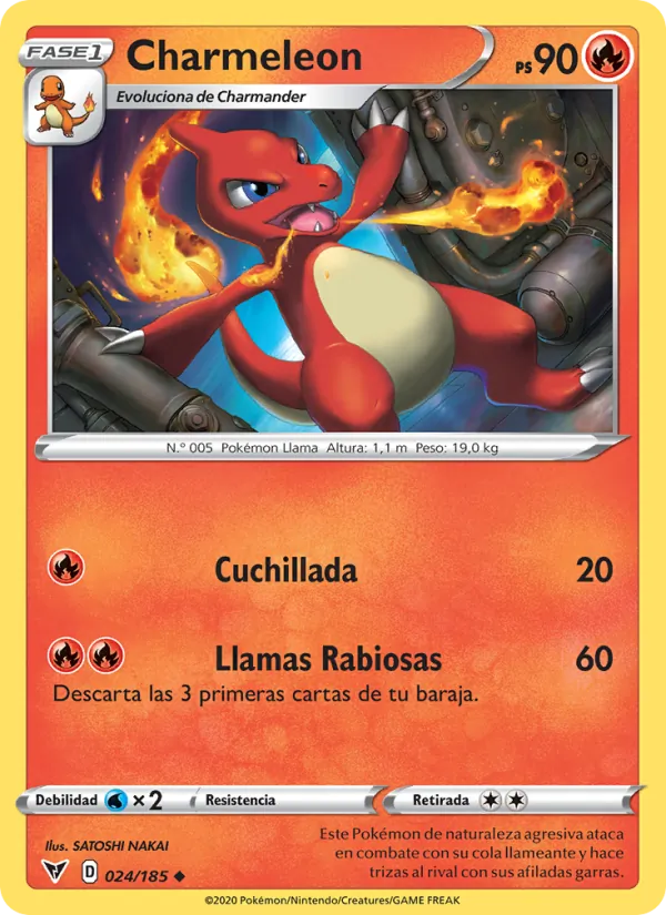Charmeleon (Voltaje Vívido #24/185)