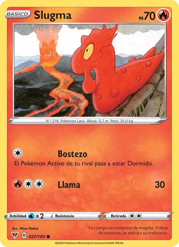 Slugma (Voltaje Vívido #27/185)