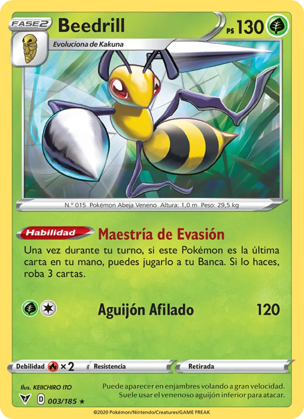 Beedrill (Voltaje Vívido #3/185)