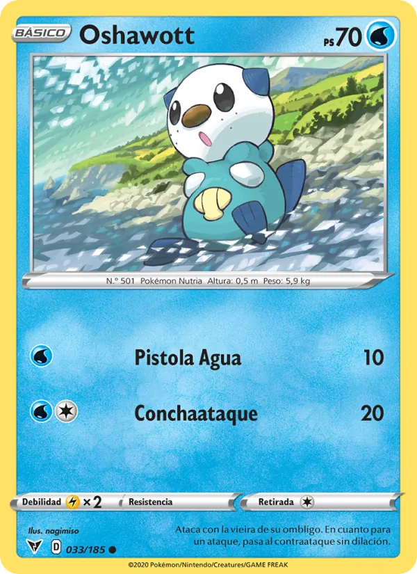 Oshawott (Voltaje Vívido #33/185)