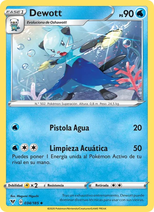 Dewott (Voltaje Vívido #34/185)