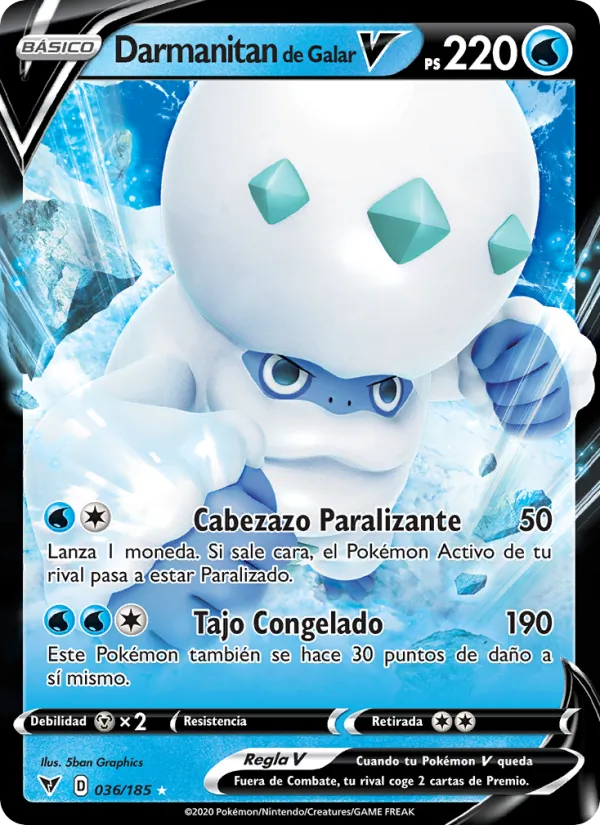Darmanitan de Galar V (Voltaje Vívido #36/185)