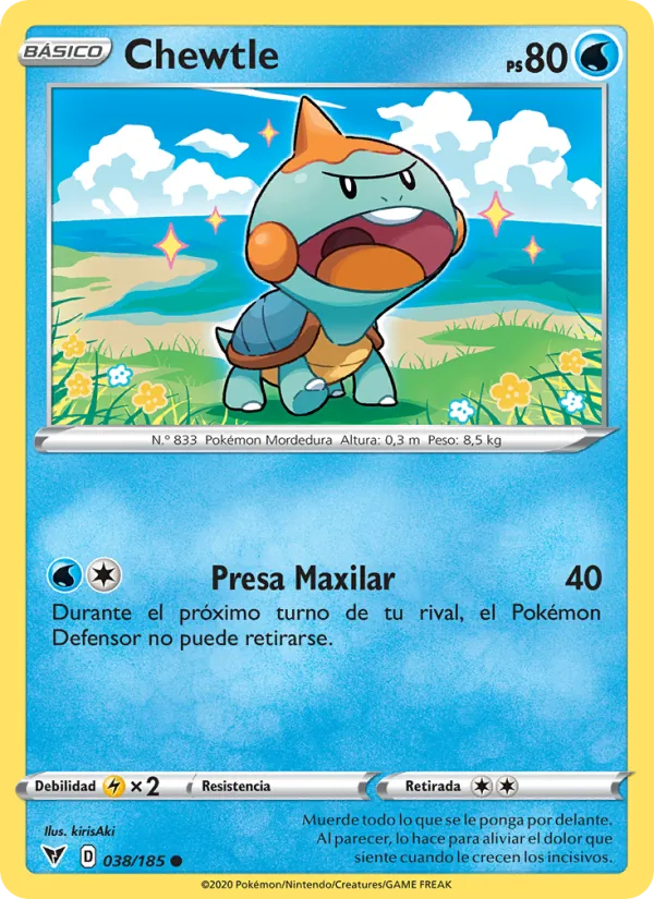 Chewtle (Voltaje Vívido #38/185)