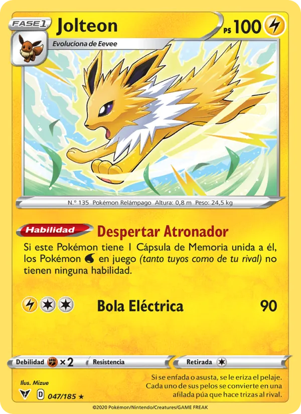 Jolteon (Voltaje Vívido #47/185)