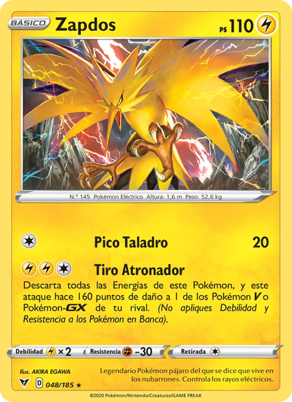 Zapdos (Voltaje Vívido #48/185)