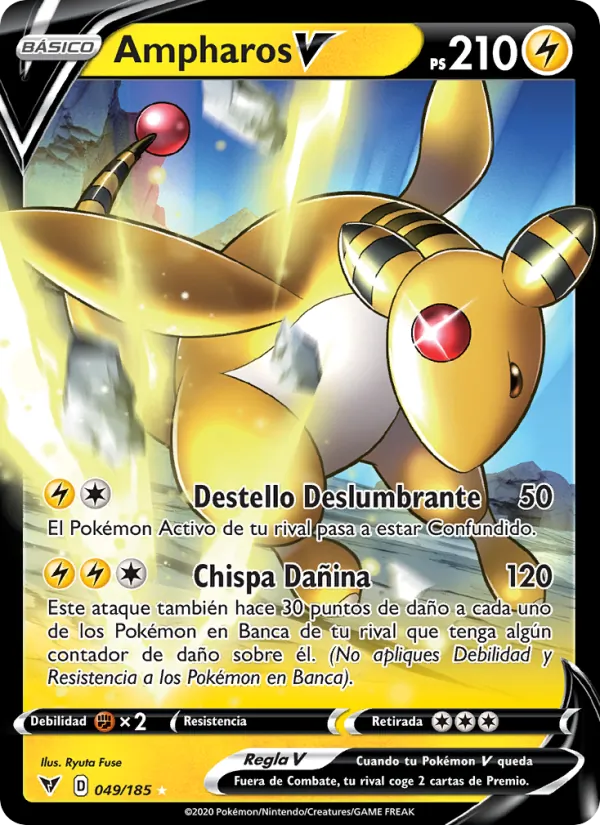 Ampharos V (Vivid Voltage #49/185)