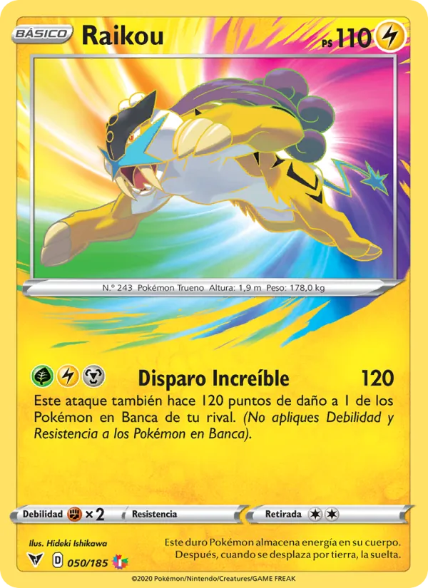 Raikou (Vivid Voltage #50/185)