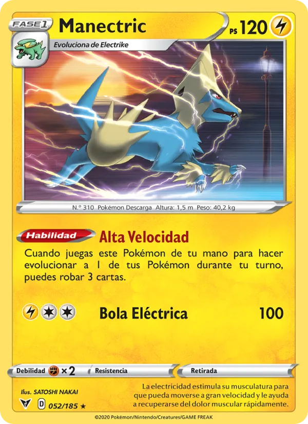 Manectric (Voltaje Vívido #52/185)