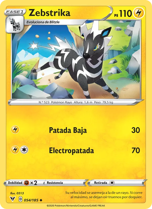Zebstrika (Vivid Voltage #54/185)