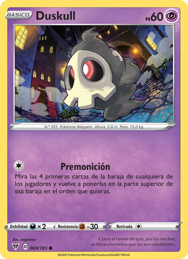 Duskull (Vivid Voltage #69/185)