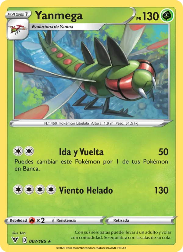 Yanmega (Voltaje Vívido #7/185)