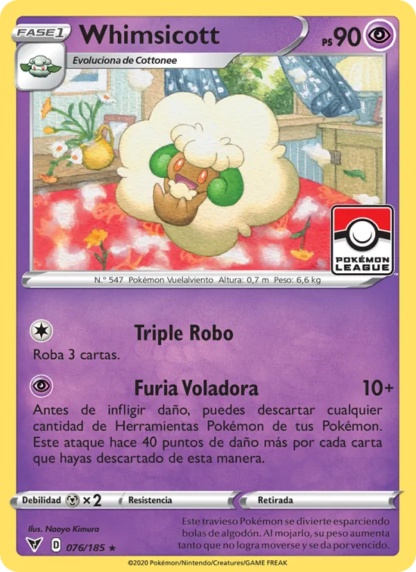 Whimsicott (Vivid Voltage #76/185)