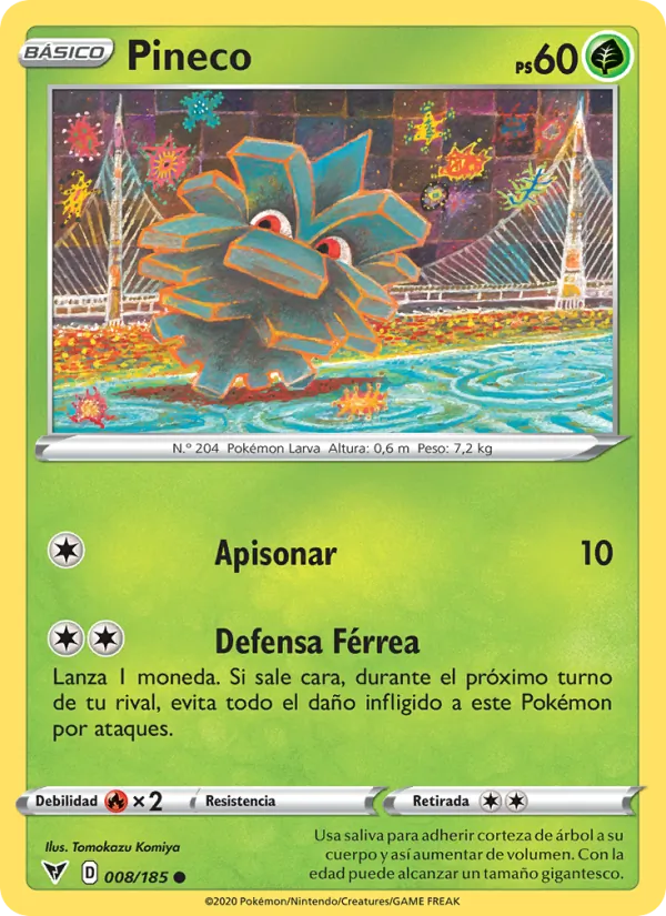 Pineco (Voltaje Vívido #8/185)