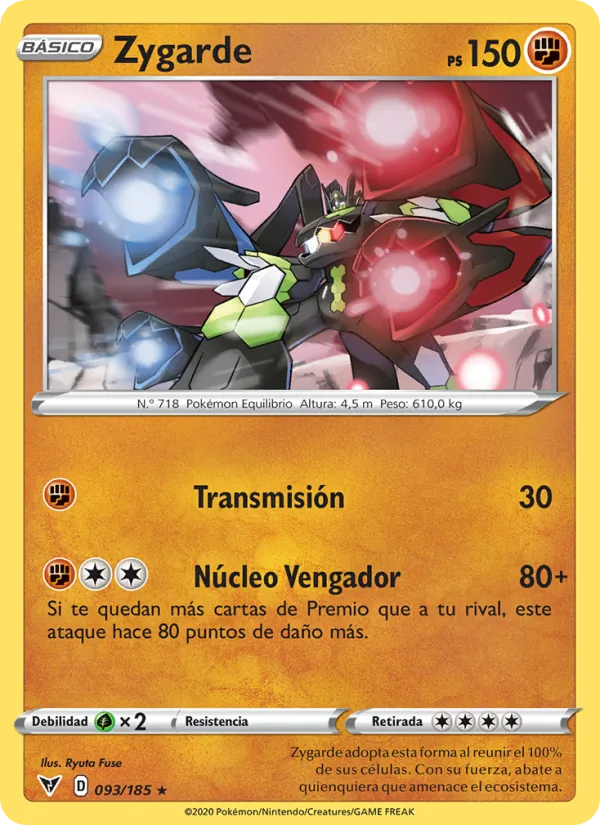 Zygarde (Vivid Voltage #93/185)