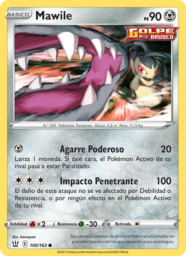 Mawile (Battle Styles #100/163)