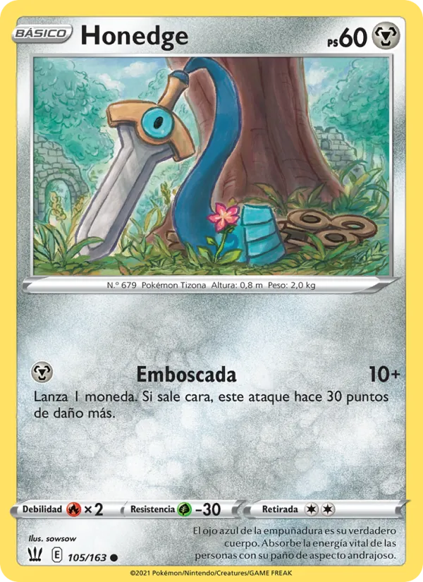 Honedge (Battle Styles #105/163)