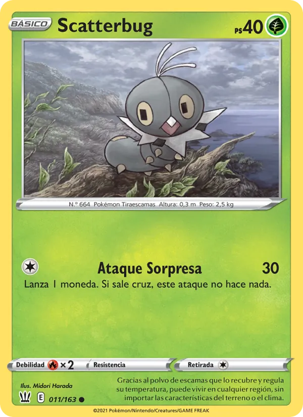 Scatterbug (Estilos de Combate #11/163)