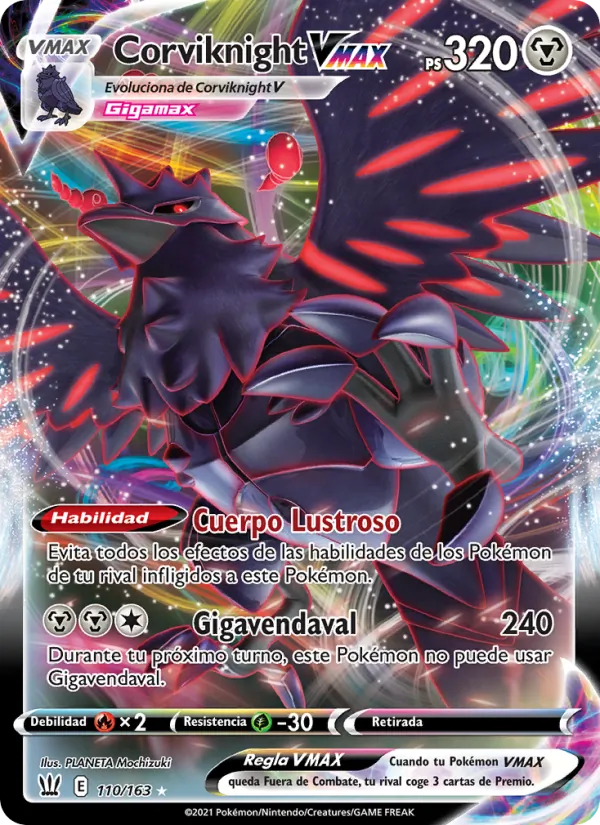 Corviknight VMAX (Estilos de Combate #110/163)