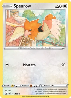 Spearow (Estilos de Combate #111/163)