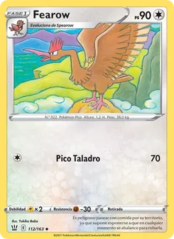 Fearow (Estilos de Combate #112/163)