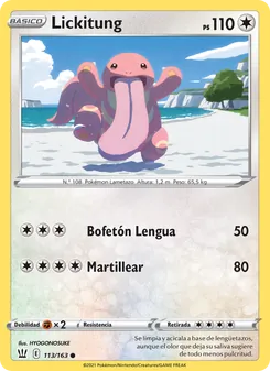 Lickitung (Estilos de Combate #113/163)