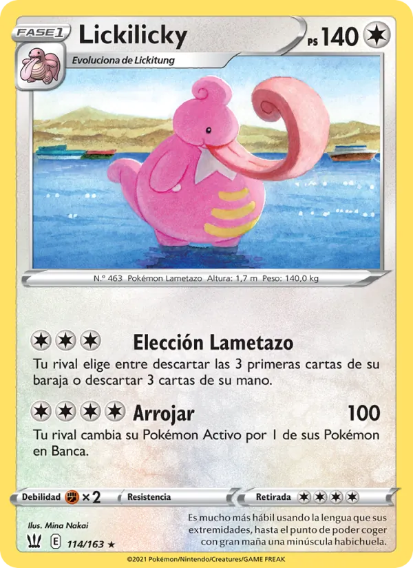 Lickilicky (Estilos de Combate #114/163)
