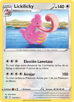 Lickilicky (Estilos de Combate #114/163)