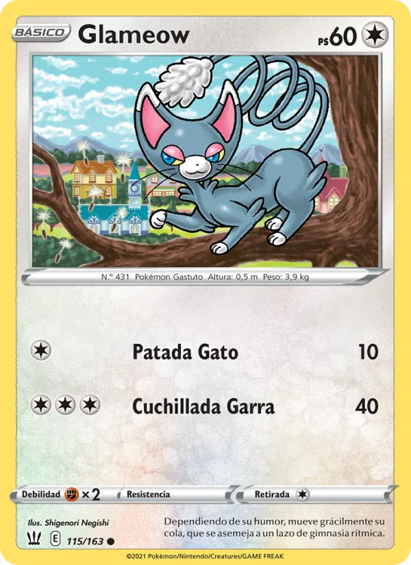 Glameow (Battle Styles #115/163)