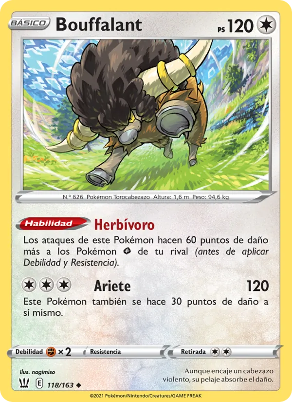 Bouffalant (Battle Styles #118/163)