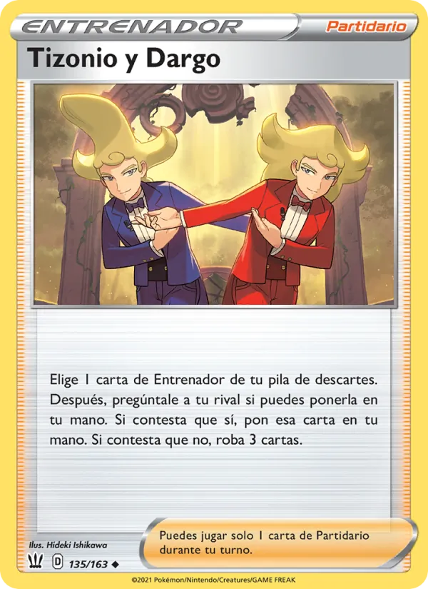 Tizonio y Dargo (Battle Styles #135/163)