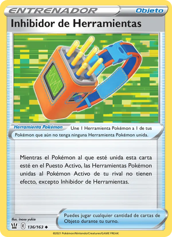 Inhibidor de Herramientas (Estilos de Combate #136/163)