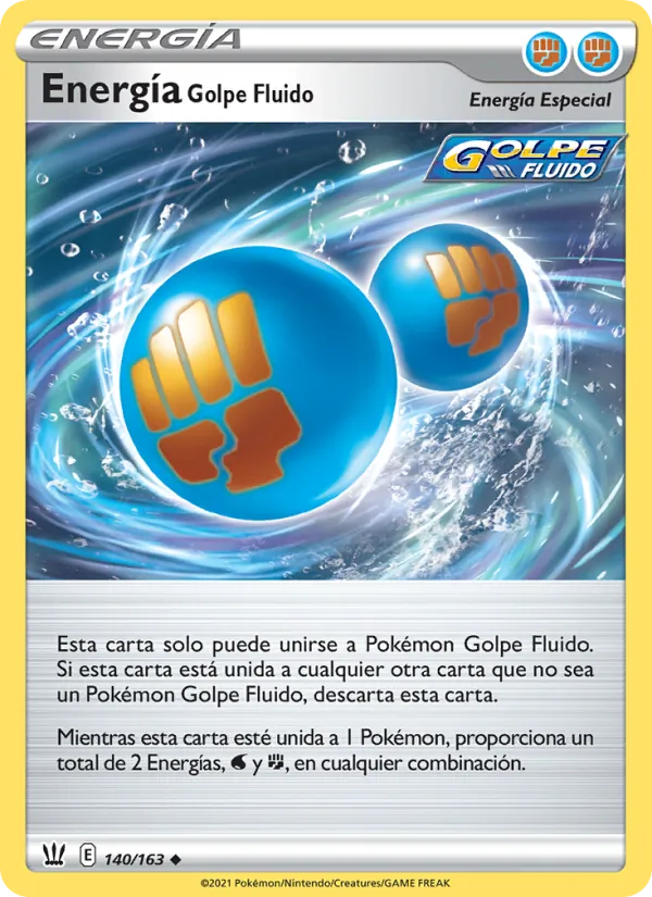Energía Golpe Fluido (Battle Styles #140/163)