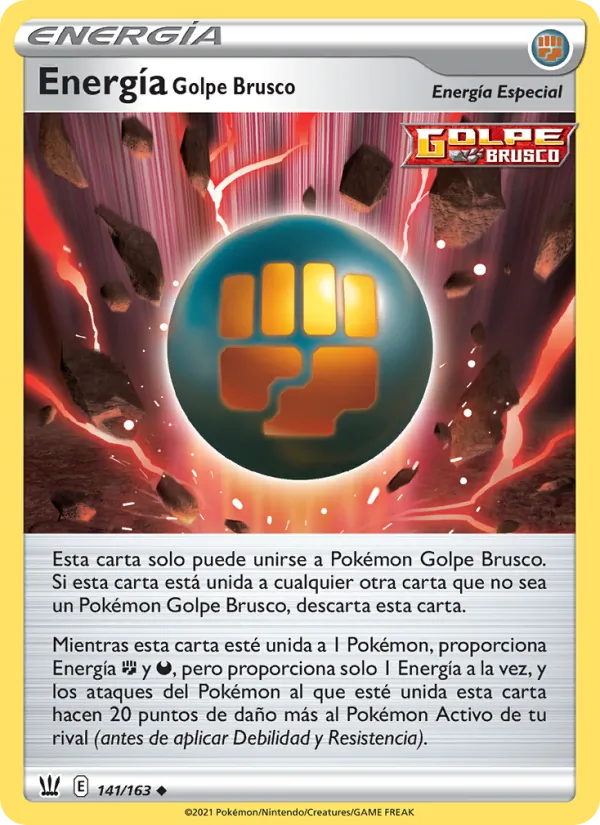 Energía Golpe Brusco (Battle Styles #141/163)