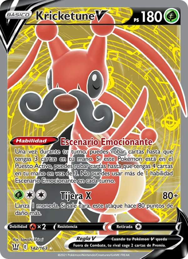 Kricketune V (Estilos de Combate #142/163)