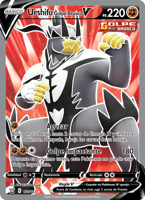 Urshifu Golpe Brusco V (Estilos de Combate #150/163)
