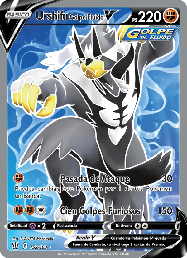 Urshifu Golpe Fluido V (Estilos de Combate #152/163)